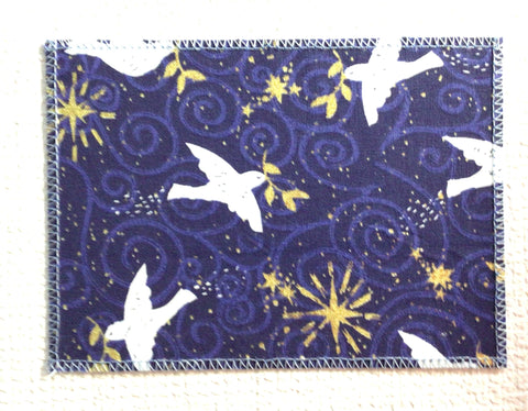 Peace Doves Metallic