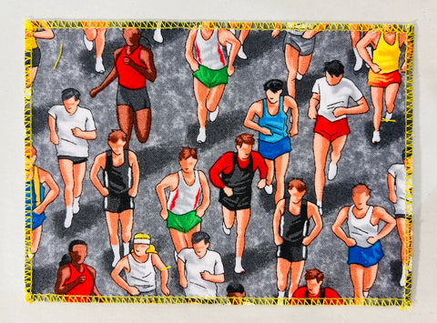 Marathon Runners Grey