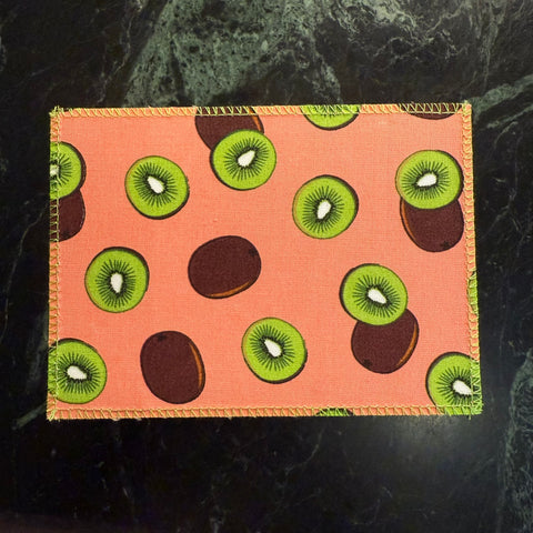 Kiwi on Pink