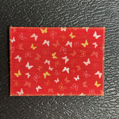 Butterfly on Red