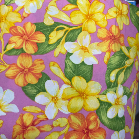 Hawaiian Pink & Yellow Plumeria