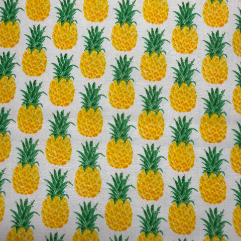 Pineapples on White