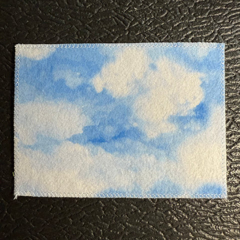 Blue Clouds Felt