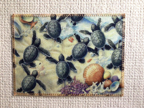 Baby Sea Turtles Swimming Home