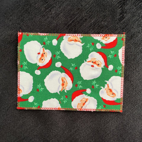 Classic Santa Clause on Green