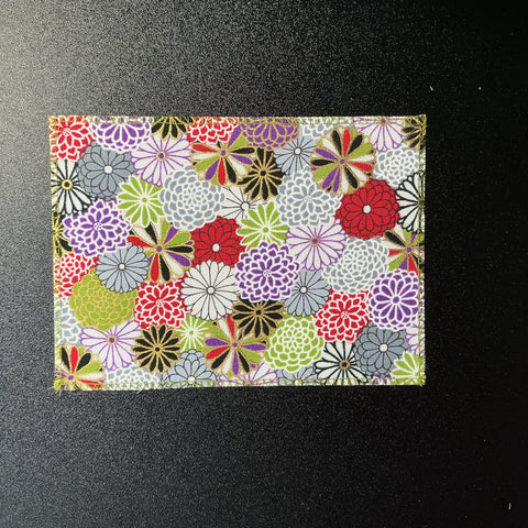 Japanese Round Chrysanthemum Green/Purple