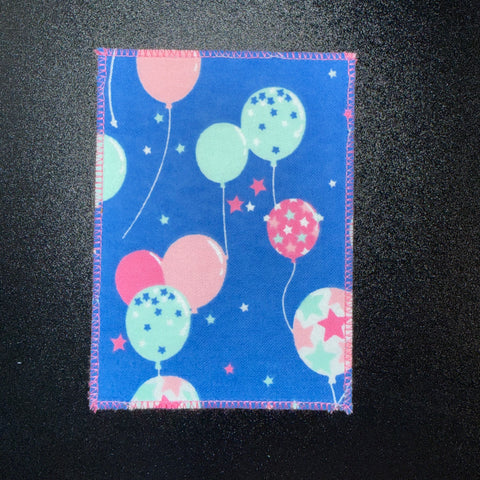 Birthday Balloons on Flannel