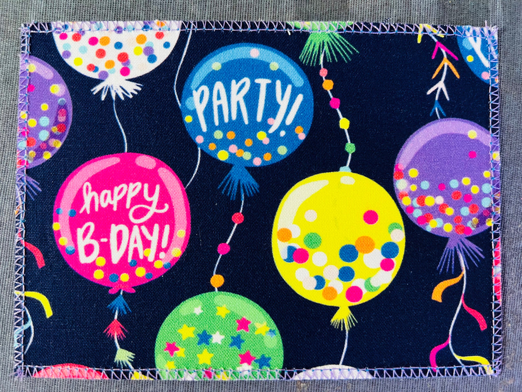 Birthday Party Balloons Navy