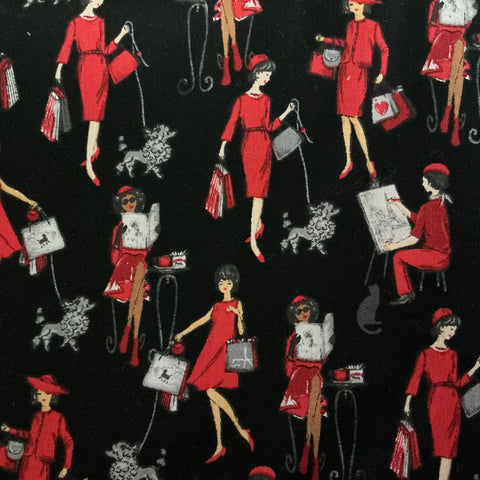 Fashion Plate Ladies w/Dogs