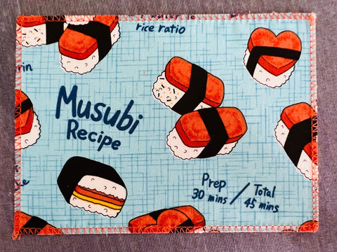 Spam Musubi Recipe Blue