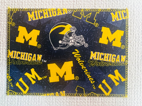 University of Michigan Fabric Notecards