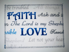 Faith, Love, Peace, Religious