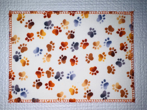Dog Cat Paws: Orange, Browns