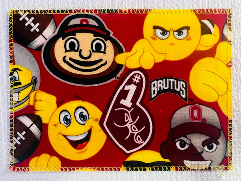 Ohio State Buckeyes Emoji Faces