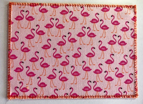 Tiny Flamingos Pink/Orange