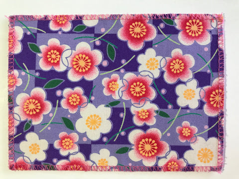 Japanese Sakura on Purple
