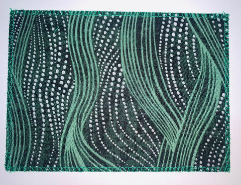 Green Black Silver