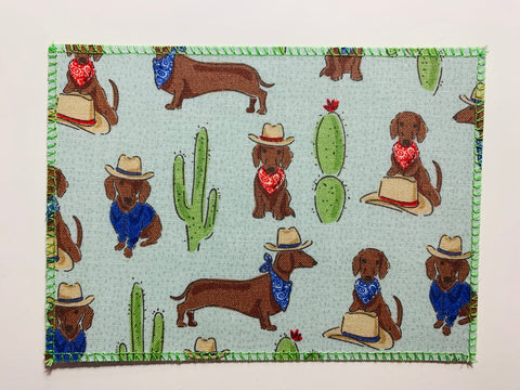 Cowboy Dachschund Weiner Dogs