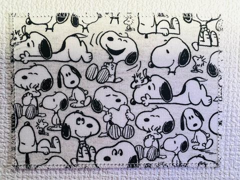 Snoopy on Grey