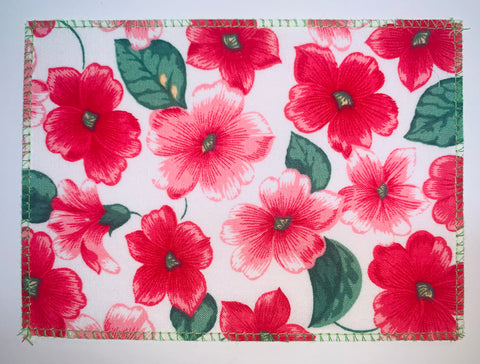 Pink/Lt Red Pansies