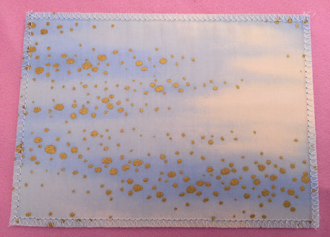 Blue Sky w/ Gold Flecks