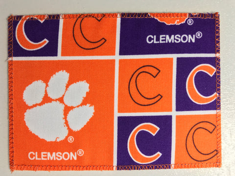 Clemson Fabric Notecards