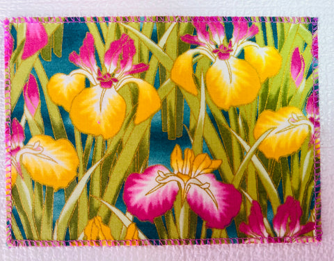 Metallic Iris Flowers