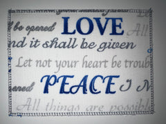 Faith, Love, Peace, Religious